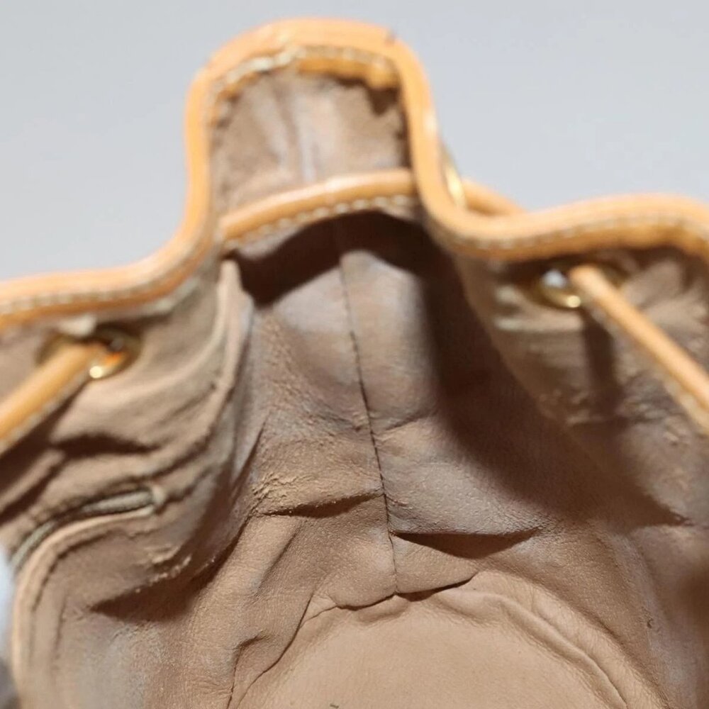 GUCCI Micro GG Supreme Shoulder Bag PVC Brown - Picture 11 of 16